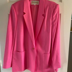 Vintage John Meyer Pink Blazer Size 16 new with tags attached!